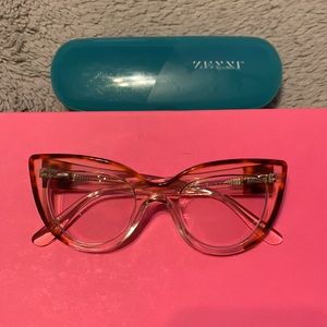 Zenni Cat-Eye Translucent Rx Glasses